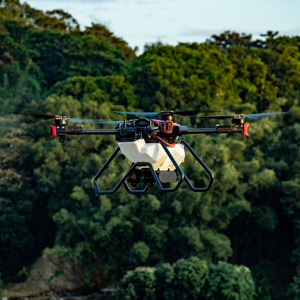 XAG P100 XAG Reveals New Generation Drones and Robots for Agriculture