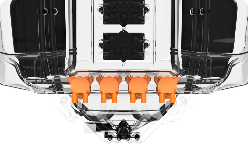 R200 Four Flexible Impeller Pumps